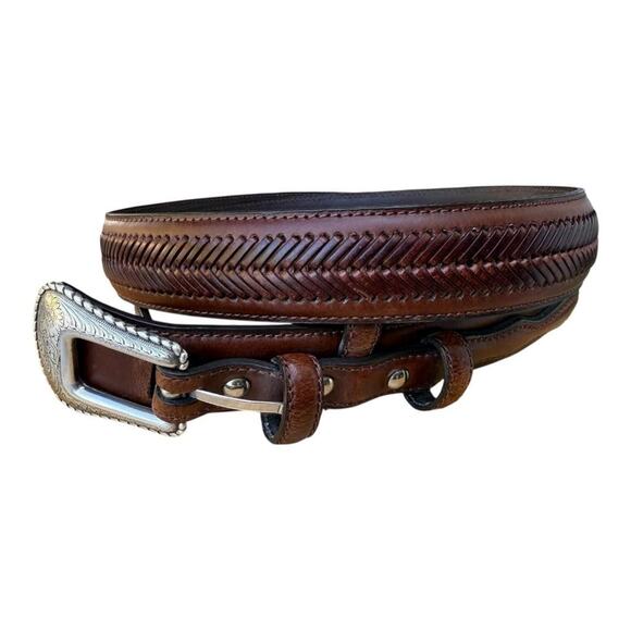 Nocona Other - Nocona Top Hand Ranger Leather Belt Men size 42